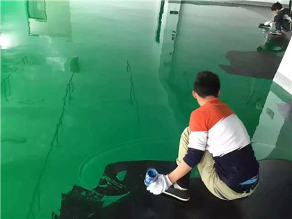 海盐下面给你一份环氧地坪漆施工的完整流程